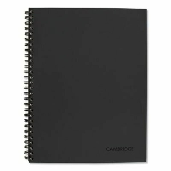 Mead Products Cambridge, WIREBOUND ACTION PLANNER BUSINESS NOTEBOOK, DARK GRAY, 9.5 X 7.5, 80 SHEETS 06122